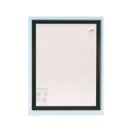 Wall frame 50x70cm alu.profile 32mm black