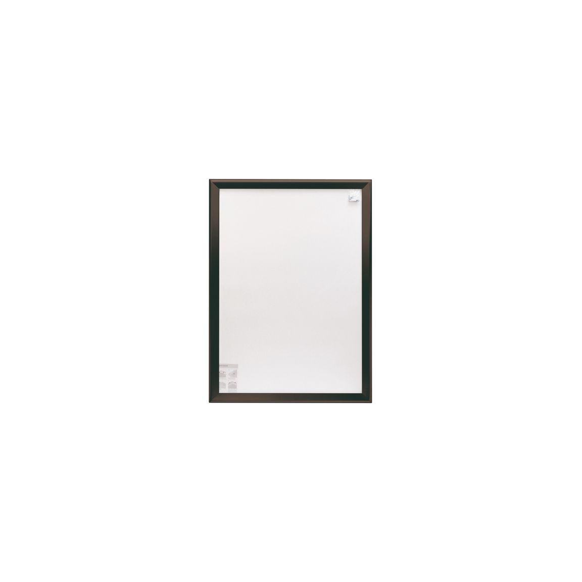 Wall frame 70x100cm alu.profile 45mm black