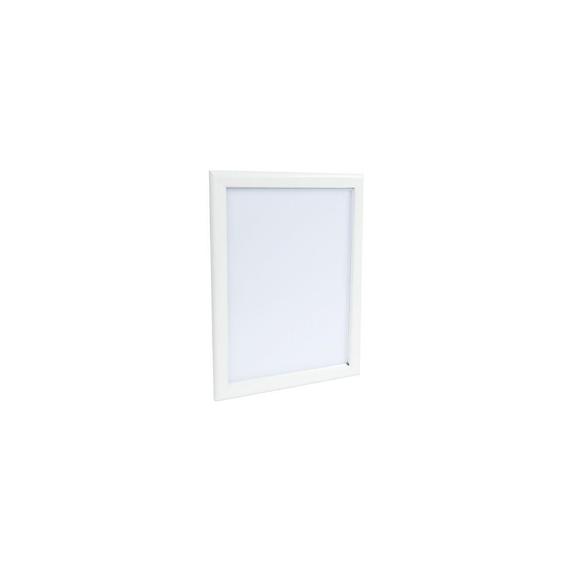 Wall frame A3 aluminium profile 32mm white