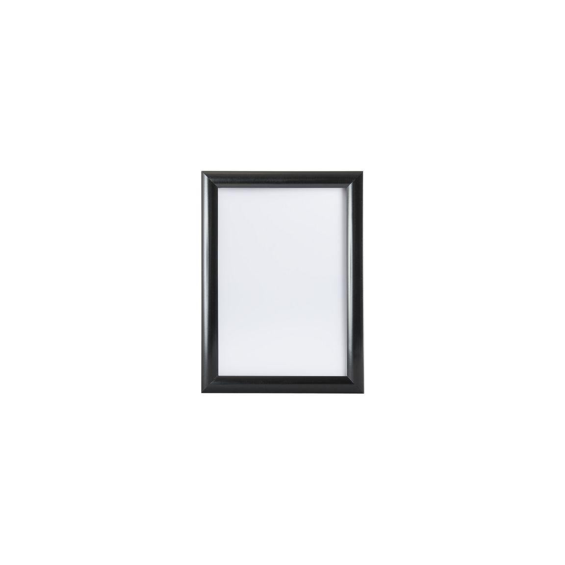 Wall frame A4 aluminium profile 25mm black
