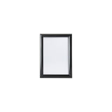 Wall frame A4 aluminium profile 25mm black