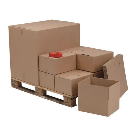 Corrugated box 380x285x380mm E411 P