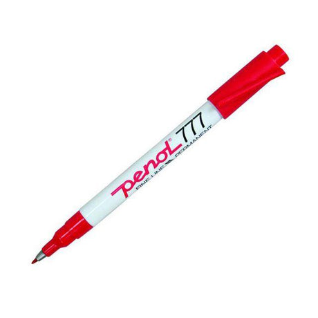 Labelling pen PENOL 777 perm. 1mm red