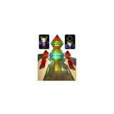 Geometric shapes transparent 15/pack