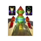 Geometric shapes transparent 15/pack