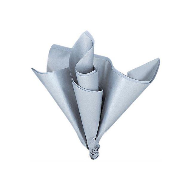 Tissue paper 50x70cm silver 25 sheets/pack