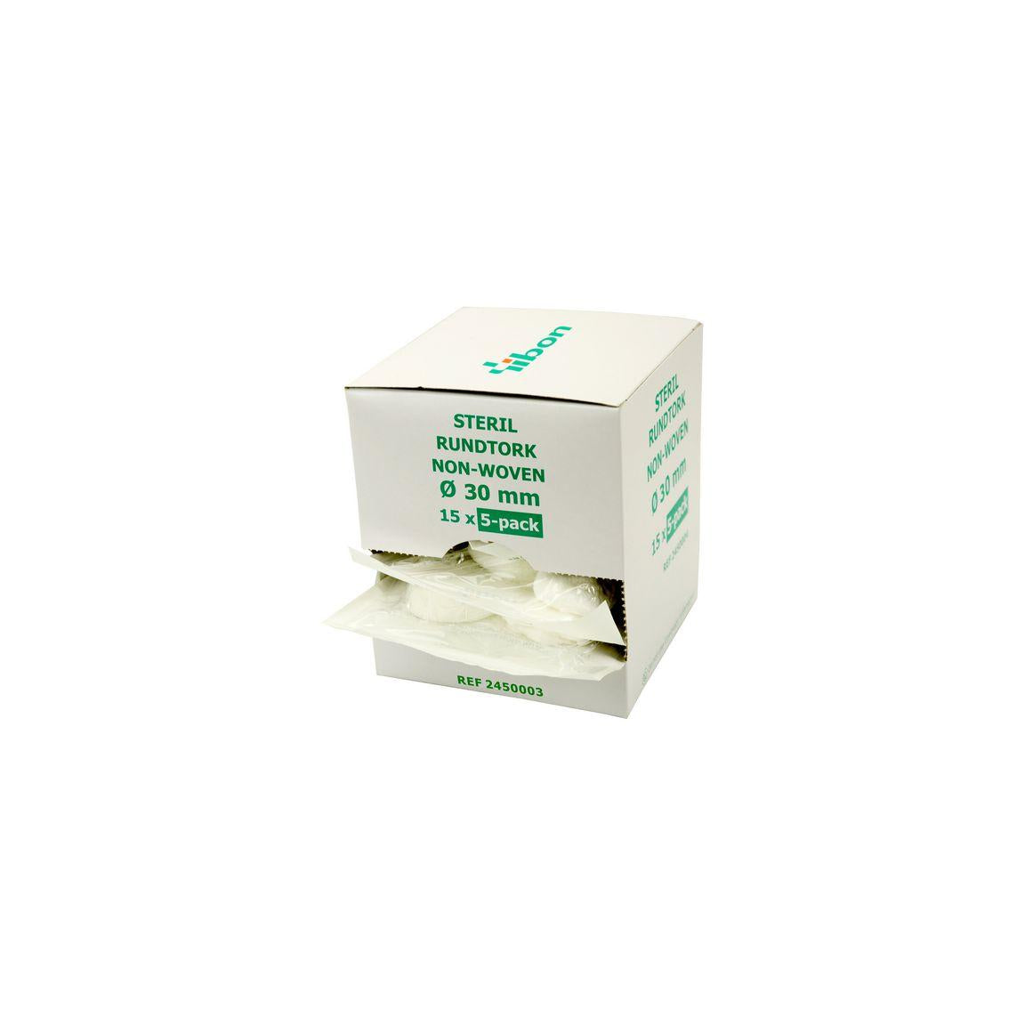 Round wipe NW Sterile 30mm 5-p 75/fp