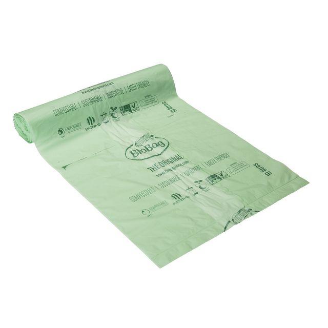 Bin liner bag BIOBAG 10L 20my 25/rl