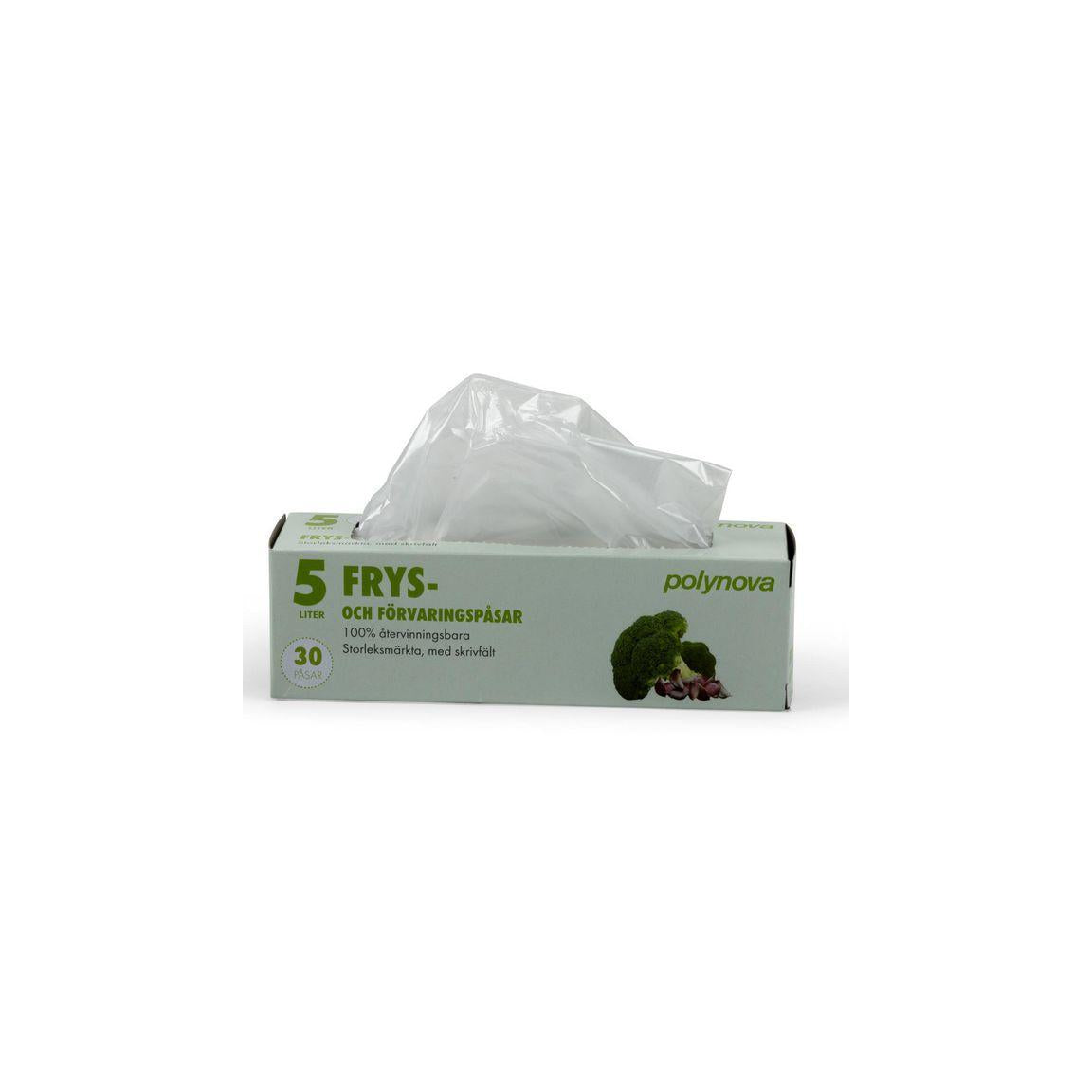 Freezer bag HD 5L 15my 30/rl