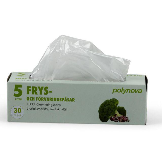 Freezer bag HD 5L 15my 30/rl