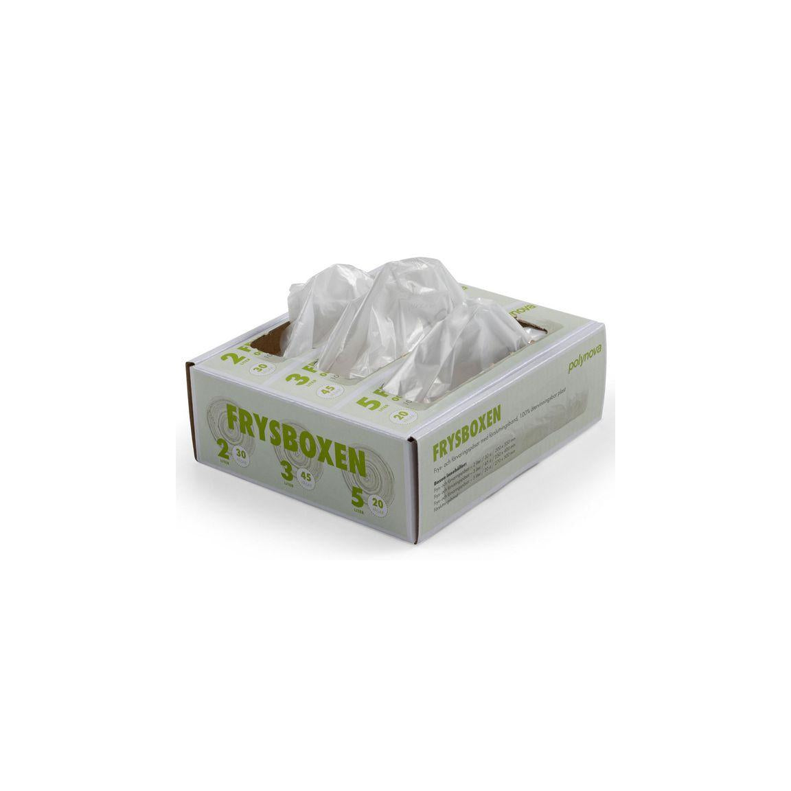 Freezer bag HD - box 2, 3 o 5L 15my 135/fp