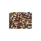 Wooden beads mix natural/brown 250gr ca 600pcs