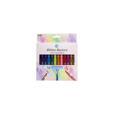 Glitter pencils 12/pack