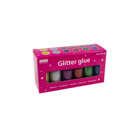 Glitter glue 12/pack
