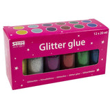 Glitter glue 12/pack