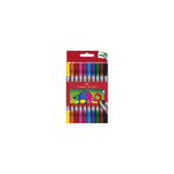 Fibre pencil double tip case 10/pc