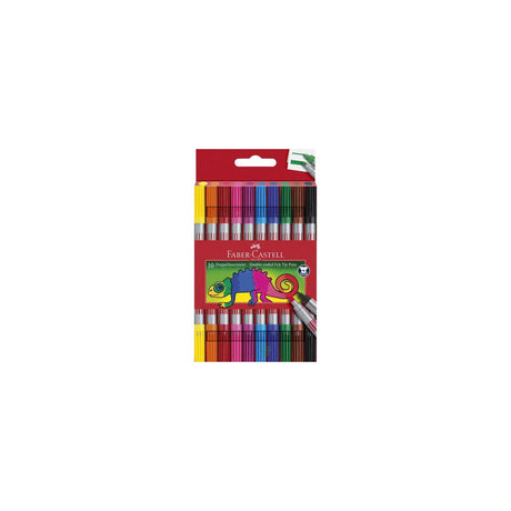 Fibre pencil double tip case 10/pc