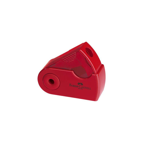 Pencil sharpener Faber Castell single red/blue