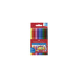 Fibre pen Grip mixed colours 10/pack