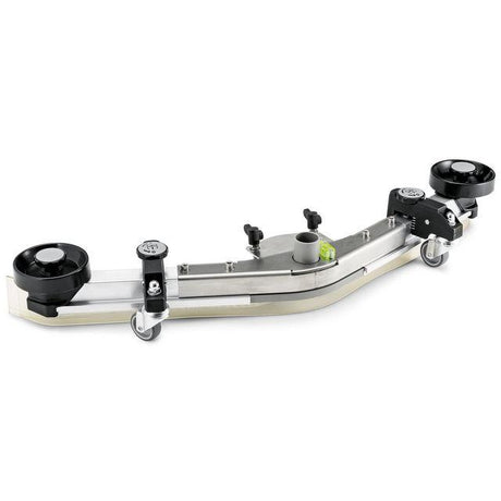 Suction scraper V-shaped