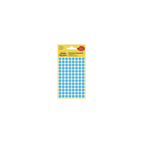 Colour coding dot AVERY Ø8mm blue 416/pc