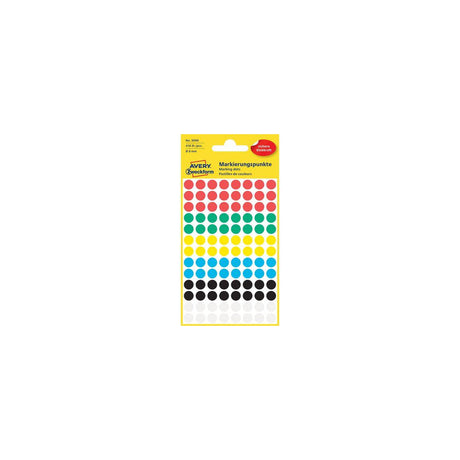 Colour coding dot AVERY Ø8mm colour 416/pc