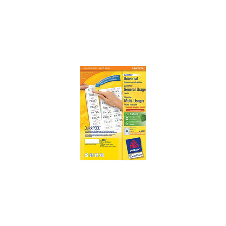 Label AVERY 48,5x16,9mm 6400/fp