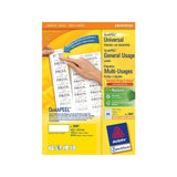 Label AVERY 48,5x16,9mm 6400/fp