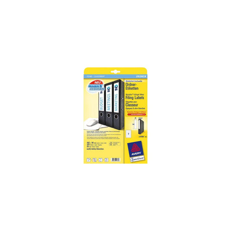 Label AVERY narrow binders 192x38 175/pack