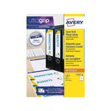 Label AVERY wide binders 192x61 100/pc