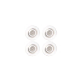 Magnets NOBO crystal clear 4/pack