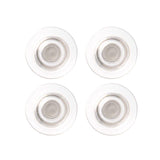 Magnets NOBO crystal clear 4/pack