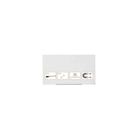Glass board NOBO 85' Widescreen white