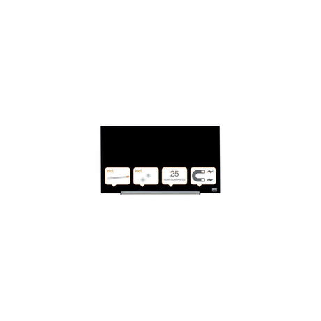 Glass board NOBO 31' Widescreen black