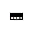 Glass board NOBO 45' Widescreen black