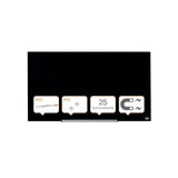 Glass board NOBO 45' Widescreen black