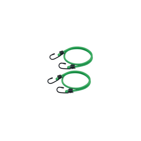 Luggage strap 800mm green 2/pc