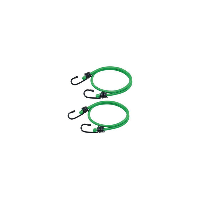 Luggage strap 800mm green 2/pc