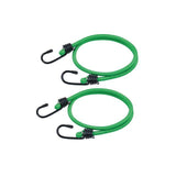 Luggage strap 800mm green 2/pc