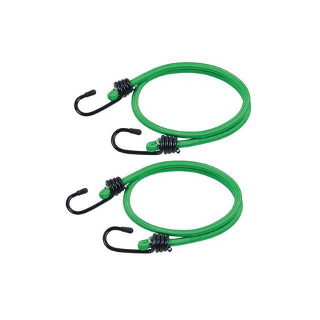 Luggage strap 800mm green 2/pc