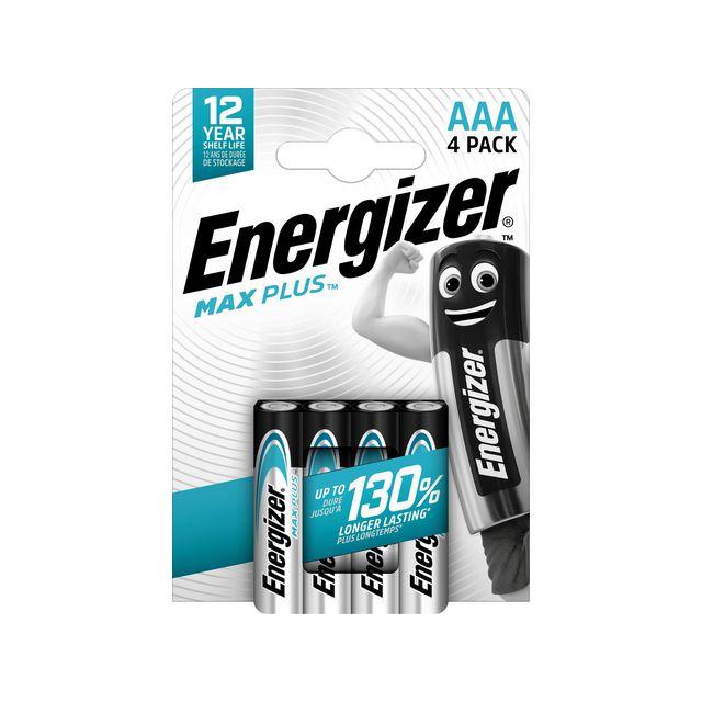 Battery ENERGIZER Max Plus AAA 4/fp