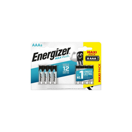Battery ENERGIZER Max Plus AAA 8/fp