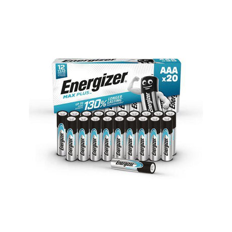 Battery ENERGIZER Max Plus AAA 20/pack