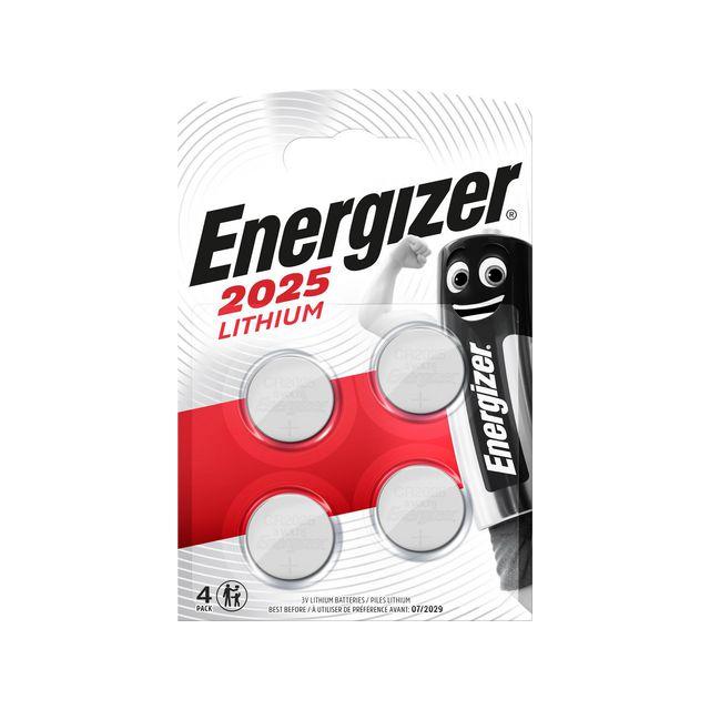 Battery ENERGIZER Lithium CR2025 4/fp