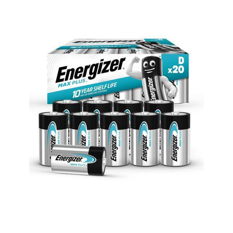 Battery ENERGIZER Max Plus D 20/fp