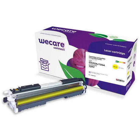 Toner WECARE HP CE312A/729Y 1K yellow