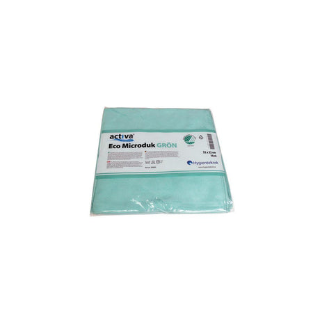 Microfibre cloth ACTIVA ECO 32x32cm green
