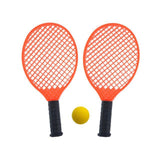 Beach tennis set orange
