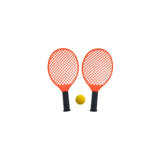 Beach tennis set orange