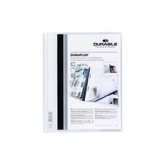 DURAPLUS EU quotation folder with pocket A4+ white